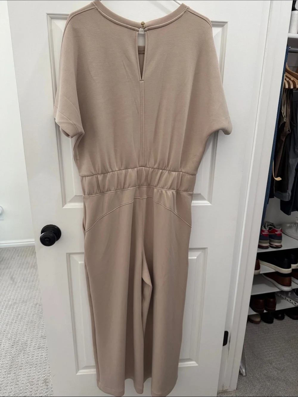 Spanx Air Essentials Short-Sleeve Jumpsuit - Picture 3 of 4